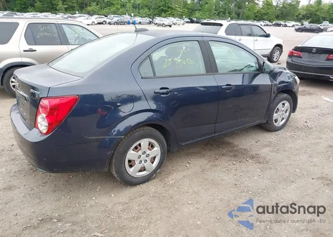 2015 Chevrolet Sonic Ls Auto from USA, damaged, VIN 1G1JA5SH8F4164897